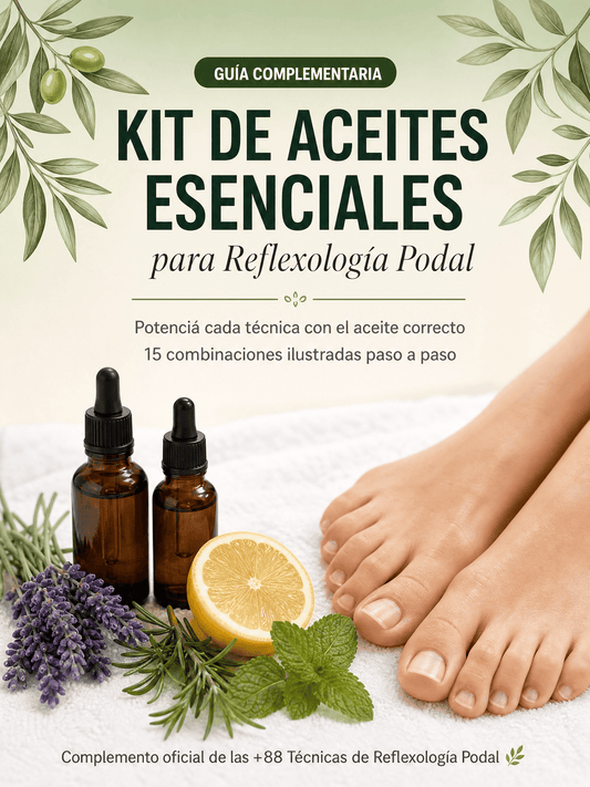 Kit de Aceites Esenciales para Reflexología Podal (Digital)